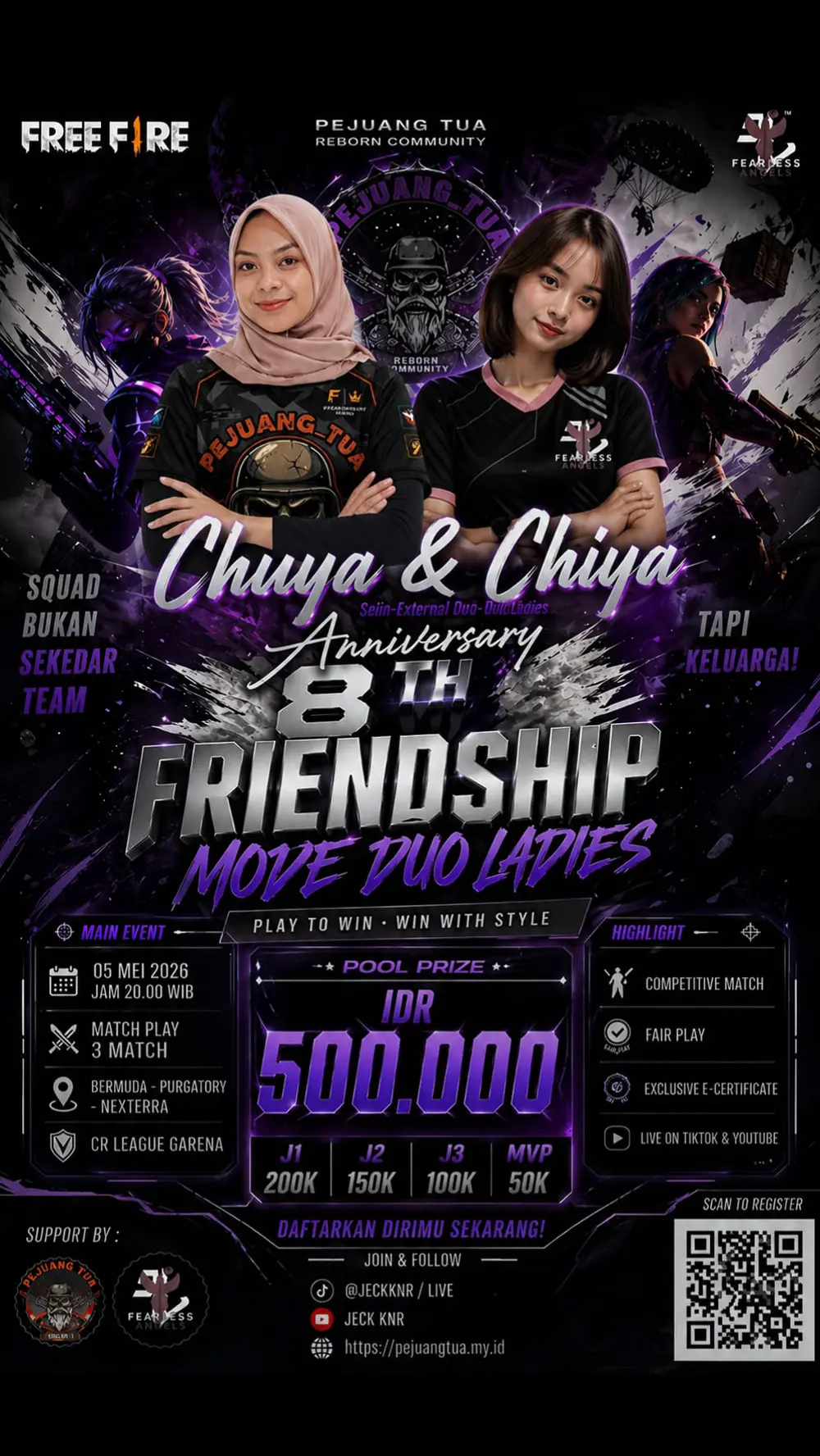 Anniversary 8TH FRIENDSHIP